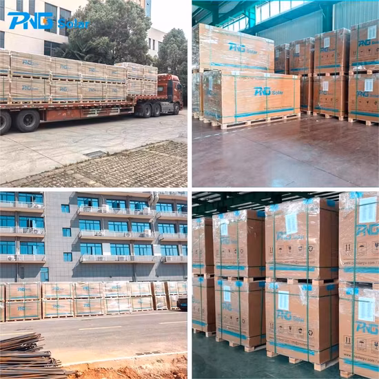 Panel solar PNG Módulo solar 535W 540W 545W 550W Módulo fotovoltaico Media celda de 182 mm