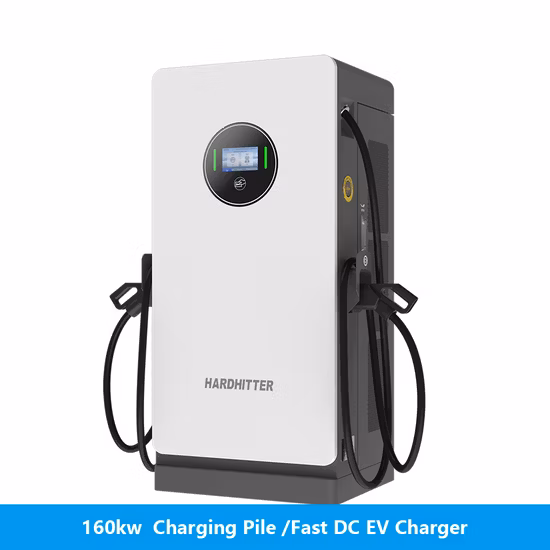 Estación de carga rápida del coche EV del vehículo eléctrico del autobús de CCS2 160kw IEC 62196 DC