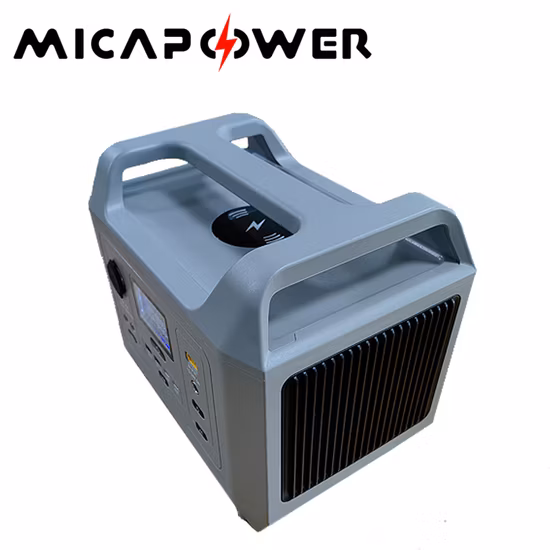 Central eléctrica portátil de emergencia solar eléctrica móvil de 220V 600W